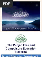 Free and Compulsory Education Act PUNJAB