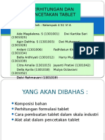 Kel 4 Perhitungan Dan Pencetakan Tablet