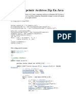 Como Comprimir Archivos Zip en Java