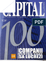 Capital - 2007 - Top 100 - Cele Mai Bune Companii Pentru Care Sa Lucrezi