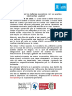 ¿Sabe Qué Hacen Los Talleres Mecánicos Con Los Aceites Lubricantes Usados?