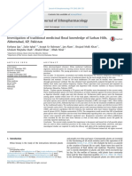 Investigation of Traditional Medicinal Floral Knowledge of Sarban Hills, Abbottabad, KP, Pakistan