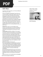 Frieze Magazine - Archive - Life Class PDF