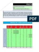 Resolucion Matricial de Problemas Estructurales Con Excel