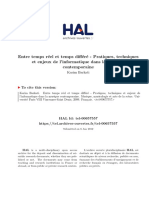 Entre Temps R Eel Et Temps Di Er e - Pratiques, Techniques Et Enjeux de L'informatique Dans La Musique Contemporaine PDF