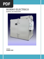 Horno Electrico 