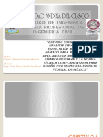 Estudio Comparativo Del Analisis Sismico NTE E.030 y NTCS - 2004