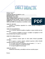 Proiect Didactic - Inmultirea, Impartirea Si Ordinea Efectuarii Operatiilor