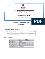 PESIT-Bangalore South Campus: Department of MCA