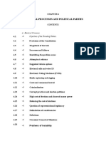 Electoral Processes and Political Parties: A. Electoral Processes Objectives of The Founding Fathers