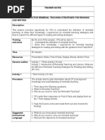 S2 Effective Remedial Teaching Trainer Notes