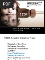 Toefl Reading