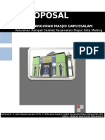 Proposal Pembangunan Masjid Darussalam