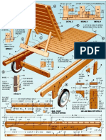 Planos Sillon Solarium Reposera Madera