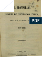 Pirala, Antonio - El Profesorado Revista de Instruccion Publica - 0