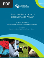 Aspectos Bioéticos de Experimentación Animal