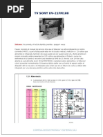 TV Sony Kv-21fm100