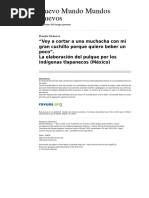 La Elaboración de Pulque Entre Los Indigenas Tlapanecos Nuevomundo-66731-Dehouve