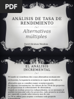 Análisis de Tasa de Rendimiento 