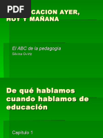 Gvirtz de Que Hablamos Cuando Hablamos de Educacio