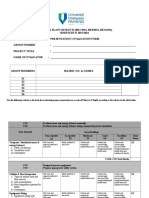 Process Plant Design II Rubric For Presentation 1