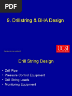 Drillstring & BHA Design