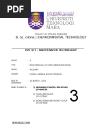 EVT577 Wastewater Exp3 BOD