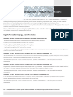 Feasibility Study of Isopropyl Alcohol Production