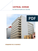 Reseña Histórica de La Empresa Gorak