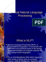 Statistical NLP