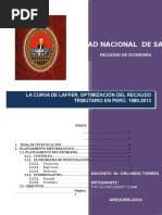 Trabajo de Econometria Curva de Laffer