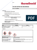 Hoja de Seguridad Soldadura Cadwell