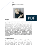 Globalización - Tribalismo o Ciudadanía. C. Ambrosini