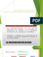 Seminario Nro. 3. Microcirculacion