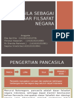 Pancasila Sebagai Dasar Filsafat Negara