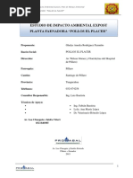 Evaluacion de Impacto Ambiental Pollo El Placer