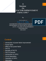 Power Factor Improvement Using Upfc