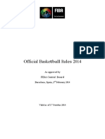 Official Basketball Rules 2014