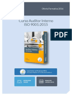 Curso Online Auditor Interno Iso 9001 2015