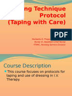 3 - Taping Technique Protocol