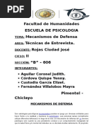 Mecanismos de Defensa