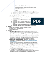 Fragments Sample Lesson Plan