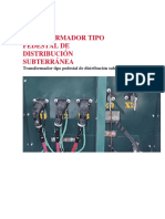 Transformador Tipo Pedestal Distribución Subterránea