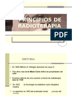 Oncología - Principios de La Radioterapia