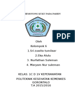 Kelompok 6 Cara Memotong Kuku Pada Pasien