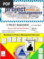 IT Project Management: Chapter 4 Resource Plan and Cost Estimation