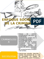 Enfoque Sociologico de La Criminologia y Seguridad Ciudadana