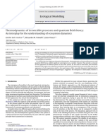 Emilio Del Giudice Riccardo M. Pulselli Enzo Tiezzi - Thermodynamics of Irreversible Processes and Quantum Fiel PDF