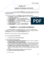 Chapitre I - Les Droits Occidentaux