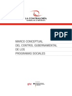 LIBRO - Control Gubernamental de Programas Sociales PDF